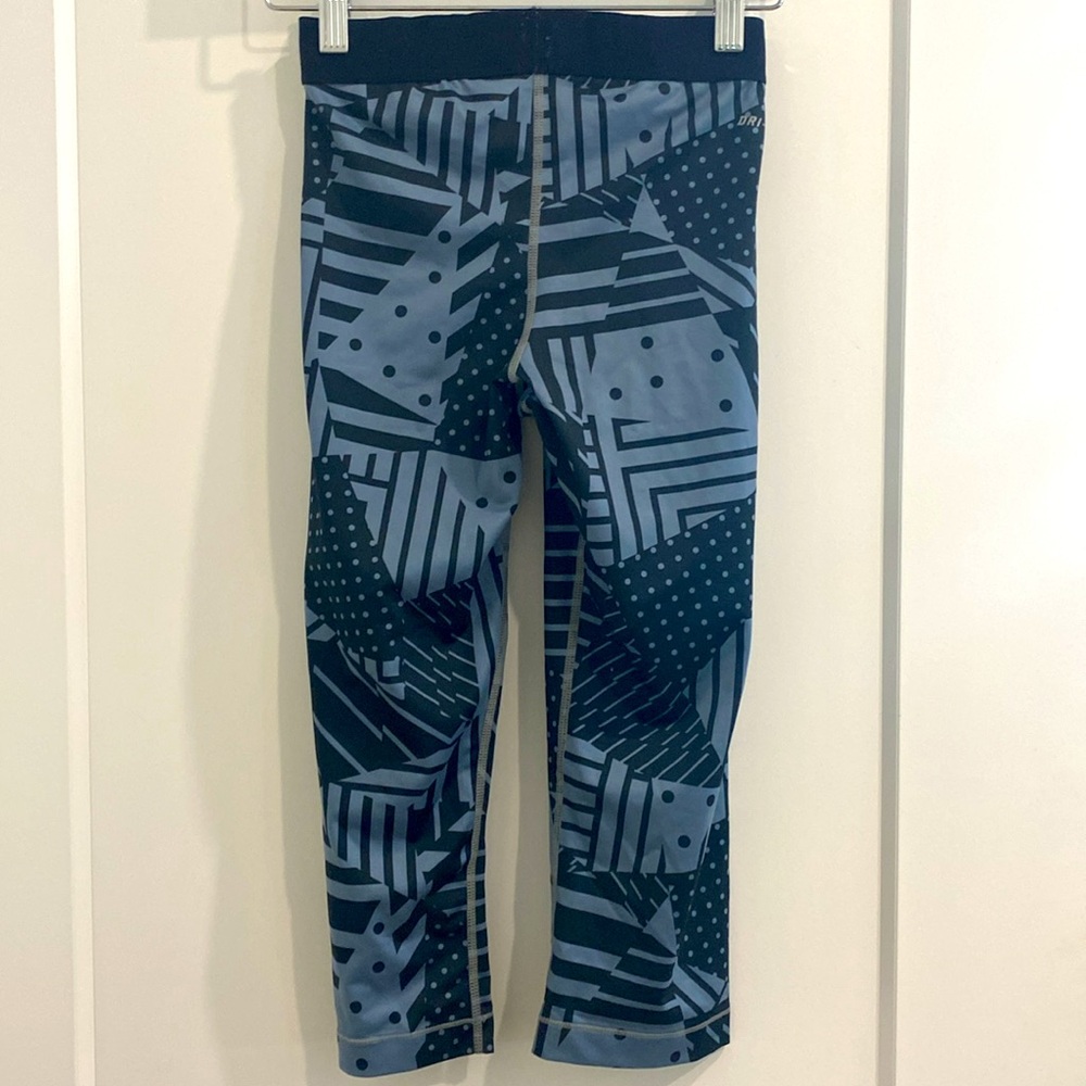 Nike Pro Core Patchwork Printed Training Capris |… - image 5